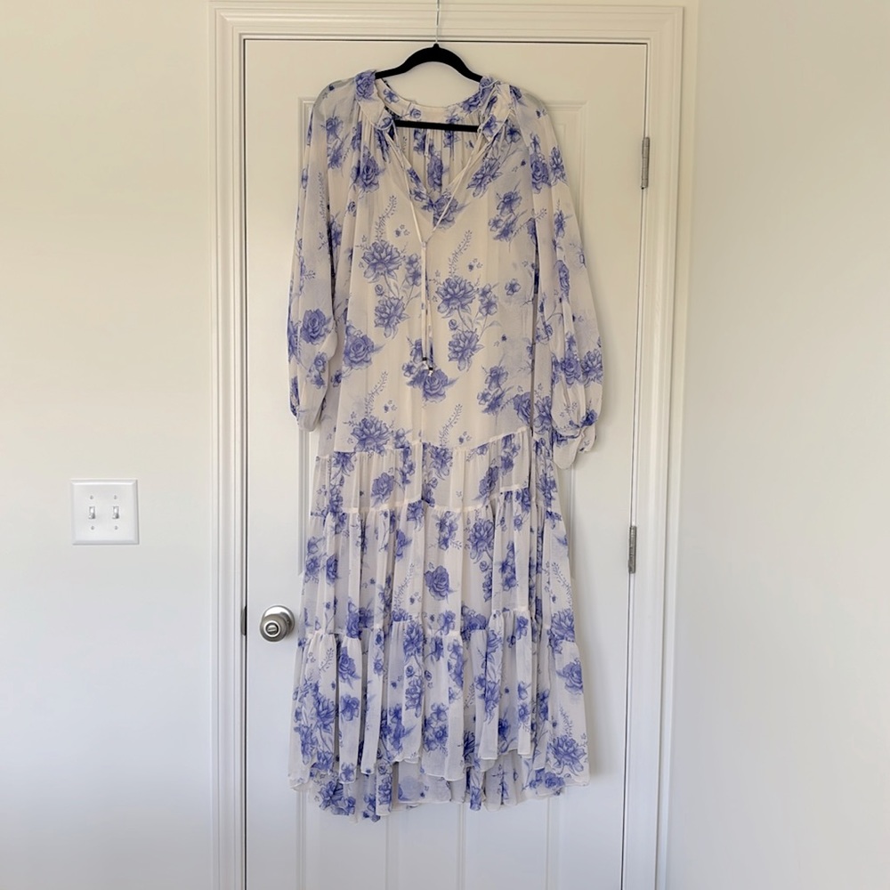 FREE PEOPLE WOMEN'S FEELING GROOVY MIDI DRESS